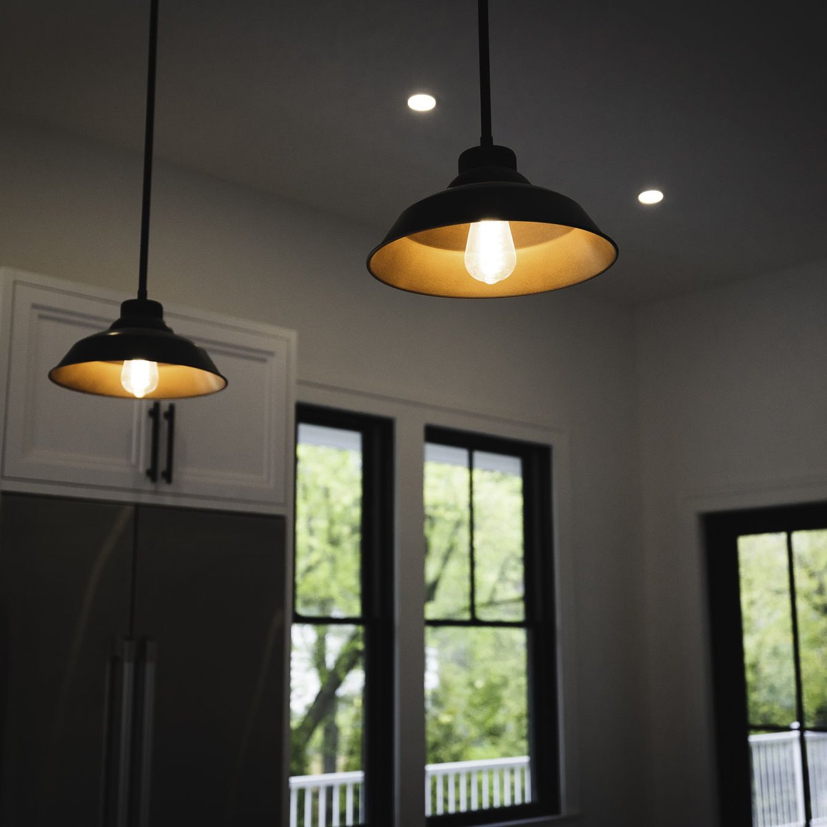 Pendant lighting, 36 Cognewaugh Road